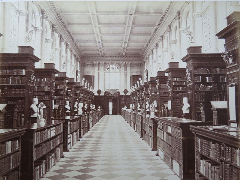 Wren Library, Trinity College, Cambridge University